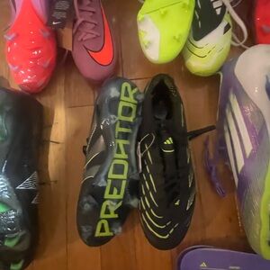 Adidas predator elite laceless black and green